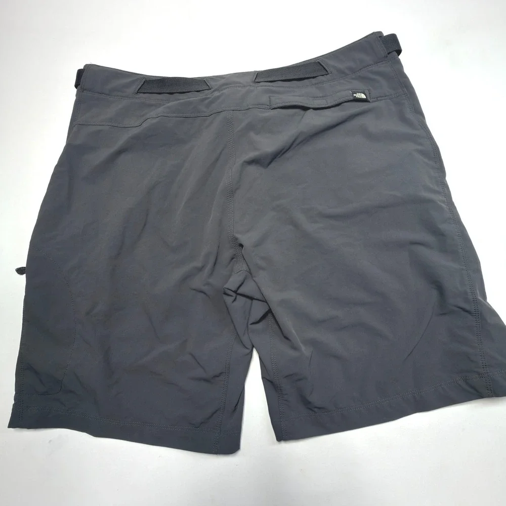 The North Face Belted Shorts Mens 38‎ Gray Hiking Trail Cargo